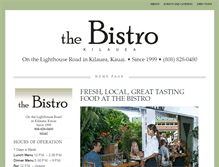 Tablet Screenshot of lighthousebistro.com